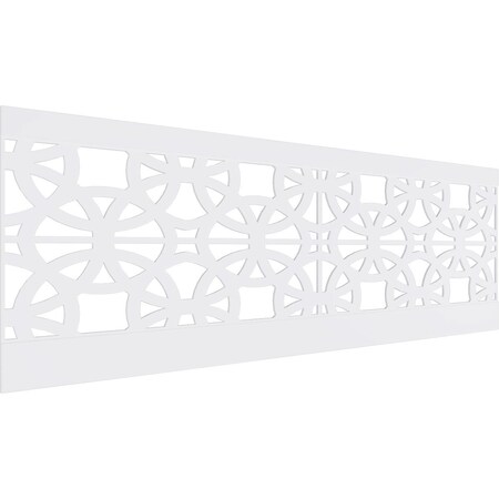 Ekena Millwork 32"H x 94 1/2"W Brownsville PVC Wainscot Paneling Kit WPK32X94BNE